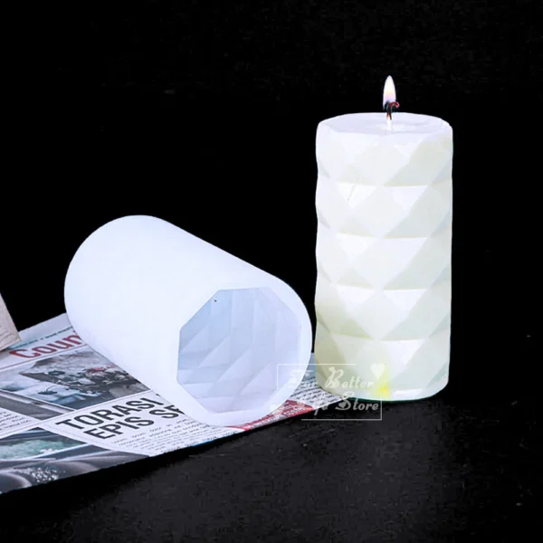 Candle Making Kit - 10 Silicone Molds for Resin - Image 6
