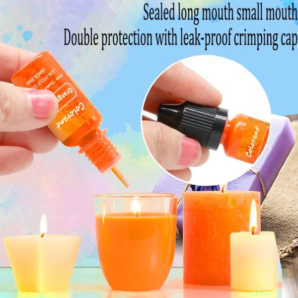 Candle Making Kit - Dye & Pigment for Aromatic Candles - Image 5