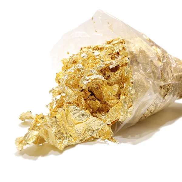 Candle Making Kit: Gold Foil Sequins for Resin - Image 6