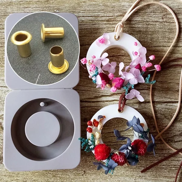 Candle Making Kit: 20Pcs Wax Buttonhole Eyelets - Image 3