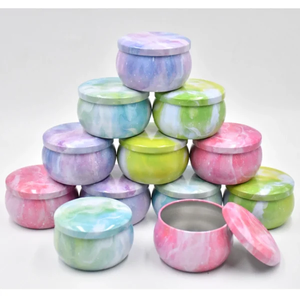 Candle Making Kit: 12pcs 4oz Candle Tins for DIY