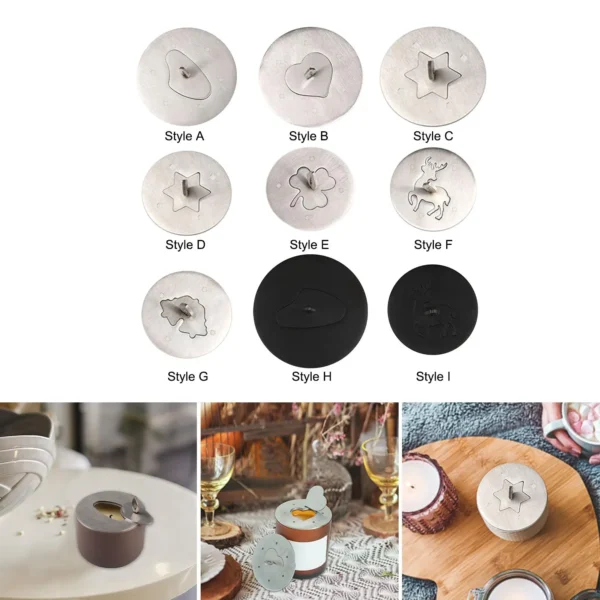 Candle Making Kit - Decorative Jar Covers for Wind Protection - Image 4