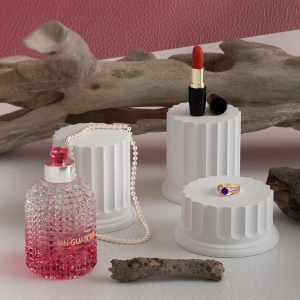 Candle Making Kit: 3D Roman Column Silicone Mold - Image 4