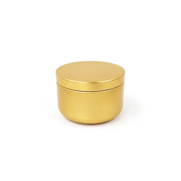 Candle Making Kit: Round Metal Tin Storage Box - Image 6