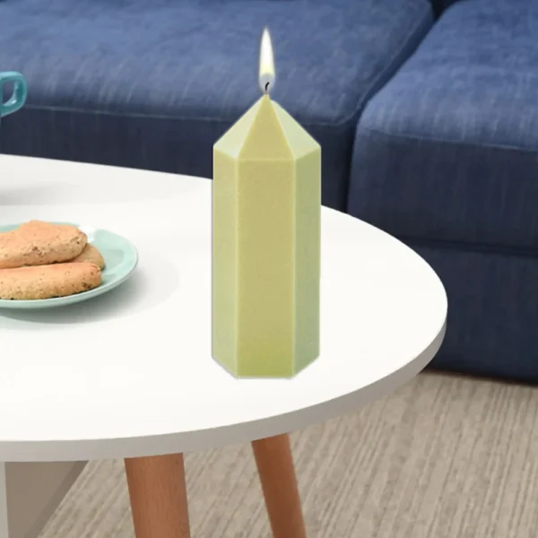 Candle Making Kit - 3D Hexagonal Silicone Mold - Image 3
