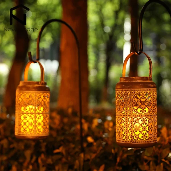 Candle Making Kit - 2Pcs Vintage Metal Candle Holders - Image 6