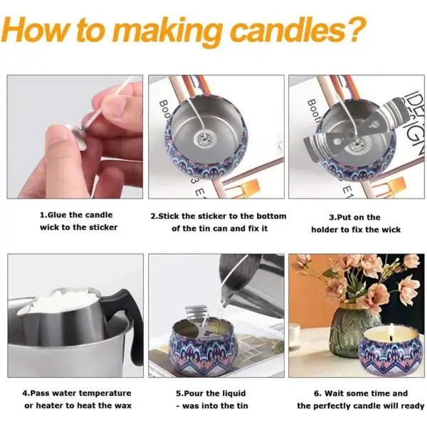 Candle Making Kit - Pouring Pot, Wax Melting Hot Plate - Image 3