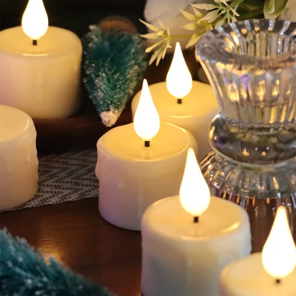 Candle Making Kit - Rechargeable Flameless LED Candles - Image 3