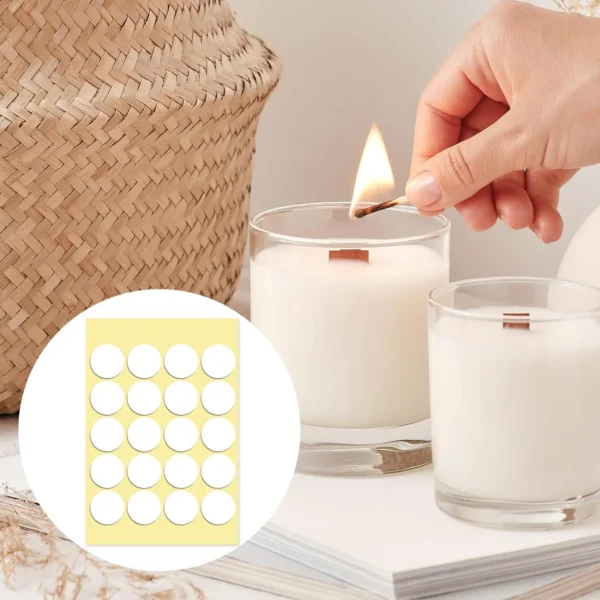 Candle Making Kit: 400PCS Wick Stickers - Image 5