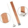 Candle Making Kit: 50pcs Wood Wicks with Holders - Image 4