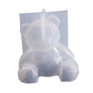 Candle Making Kit - Bear Silicone Mold for DIY