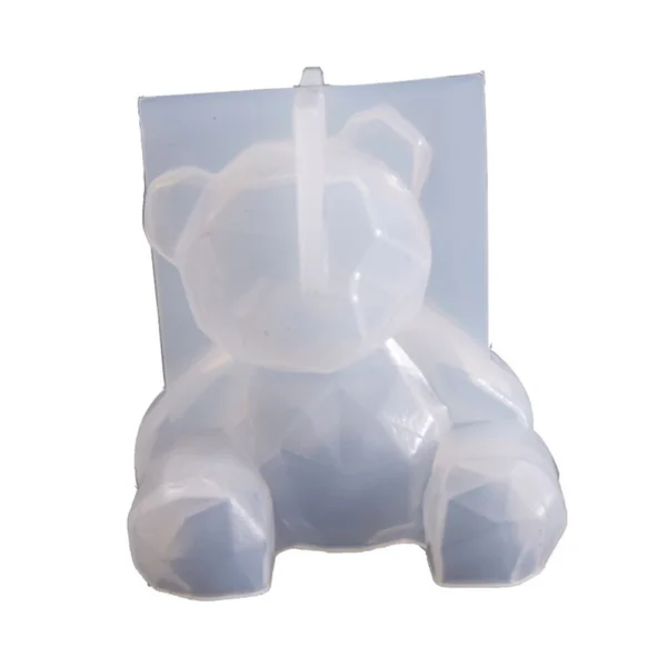 Candle Making Kit - Bear Silicone Mold for DIY