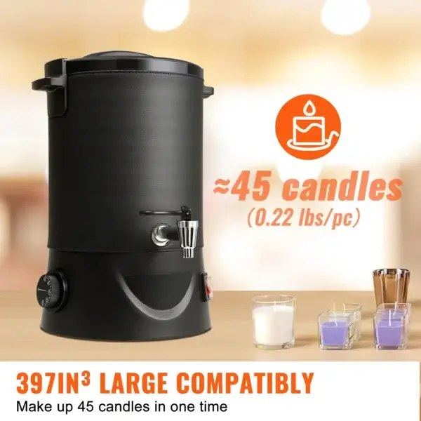 Candle Making Kit Electric Wax Melter 6.5L 10L - Image 3