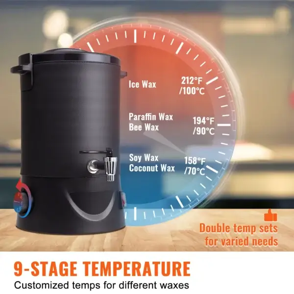 Candle Making Kit Electric Wax Melter 6.5L 10L - Image 5
