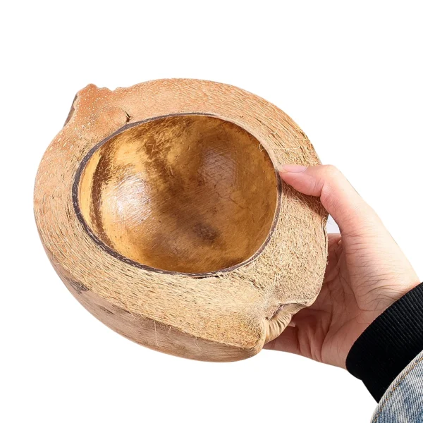 Candle Making Kit – Coconut Shell Bowl for DIY - Image 2