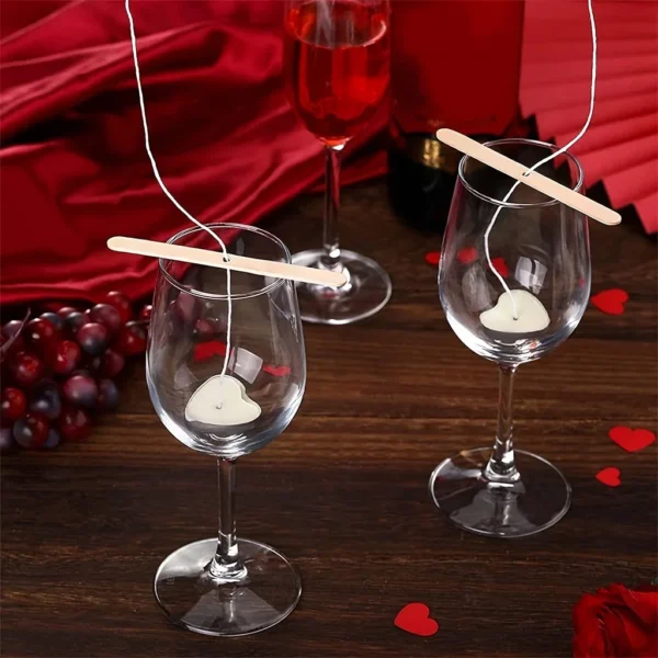 Candle Making Kit - Wooden Wick Holders & Clips - Image 6
