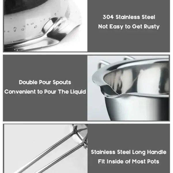 Candle Making Kit - 2Pcs 400ml Melter for DIY Candles - Image 4