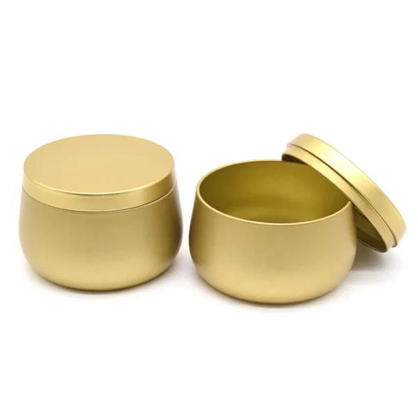 Candle Making Kit – 24PCS 4oz Metal Tins with Lids for DIY - Image 4
