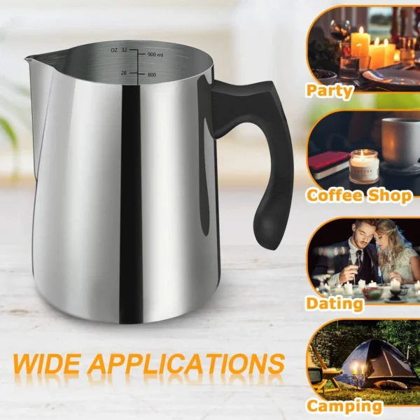 Candle Making Kit – 32oz Stainless Steel Pouring Pot - Image 2