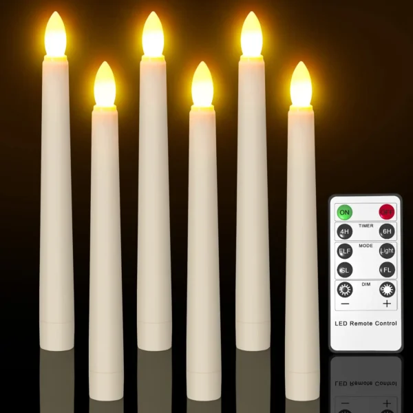 Candle Making Kit - LED Flameless Taper Candles - Image 6