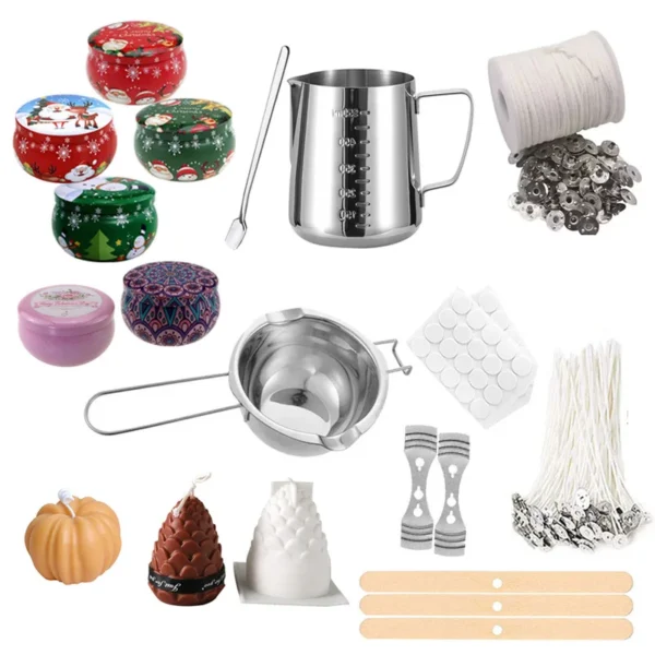 Candle Making Kit: Pouring Pot & Wax Melting Plate