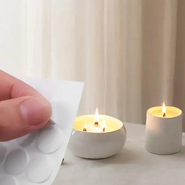Candle Making Kit - 15mm Wick Stickers for DIY Candles - Image 6