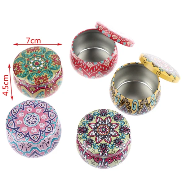 Candle Making Kit - Tin Jar Holder for DIY Gifts - Image 6