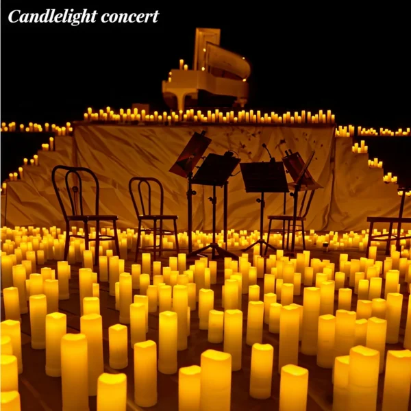 Candle Making Kit: Flickering LED Flameless Candles - Image 4