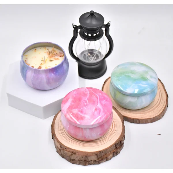 Candle Making Kit: 12pcs 4oz Candle Tins for DIY - Image 4