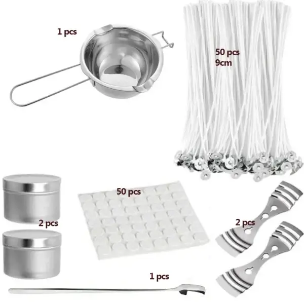 Candle Making Kit: Pouring Pot & Wax Melting Plate - Image 3