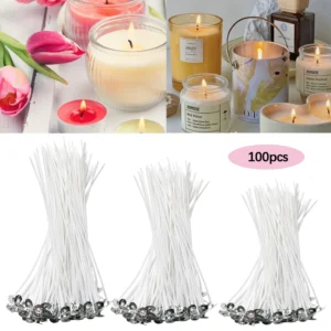 Candle Making Kit - Cotton Wick with Clip Base