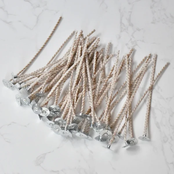 Candle Making Kit: 50pcs Cotton Smokeless Wicks - Image 6