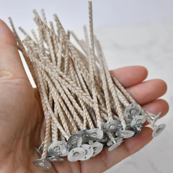 Candle Making Kit: 50pcs Cotton Smokeless Wicks - Image 4