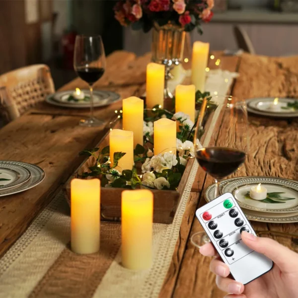 Candle Making Kit: Flickering LED Flameless Candles - Image 5