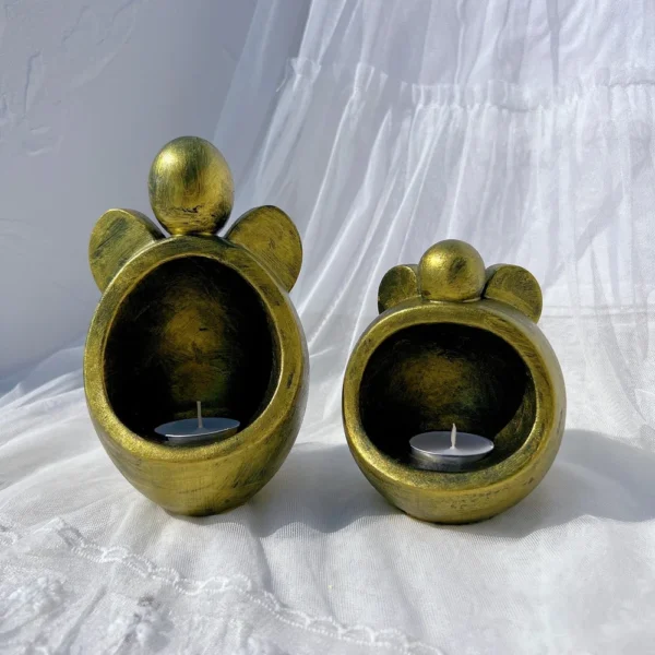 Candle Making Kit – Angel Silicone Mold for Candle Holder - Image 3