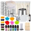 Candle Making Kit with Pouring Pot & Wicks
