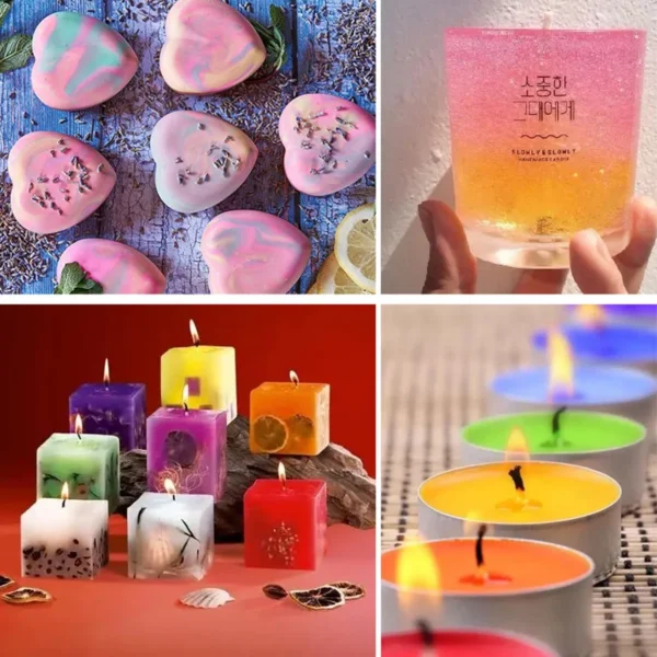 Candle Making Kit - Dye & Pigment for Aromatic Candles - Image 4