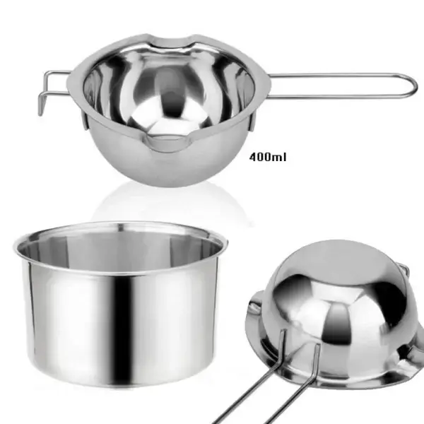 Candle Making Kit DIY Craft Tools Pouring Pot Wicks - Image 2