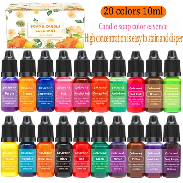 Candle Making Kit - Dye & Pigment for Aromatic Candles - Image 2